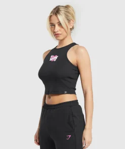 DAMES Gymshark Tanktops*Tattoo Midi Tank