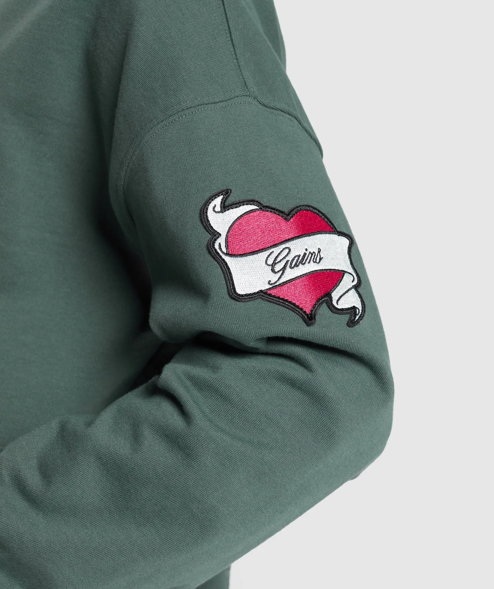 DAMES Gymshark Hoodies & Truien*Tattoo Oversized Hoodie