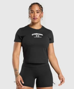 DAMES Gymshark Croptops|T-shirts*Team GS Baby Tee