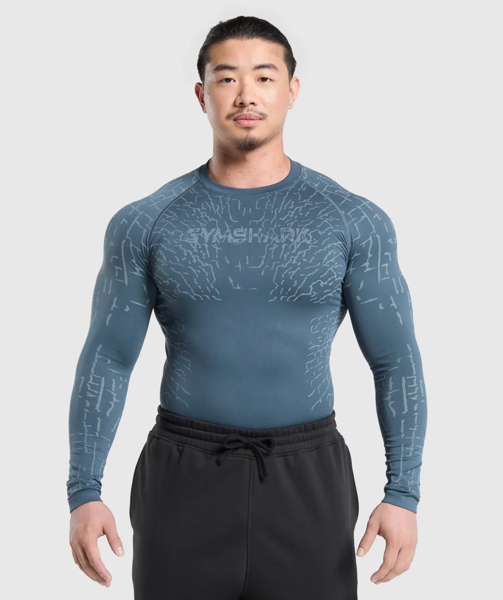 Heren Gymshark T-shirts*Tectonic Long Sleeve T-Shirt