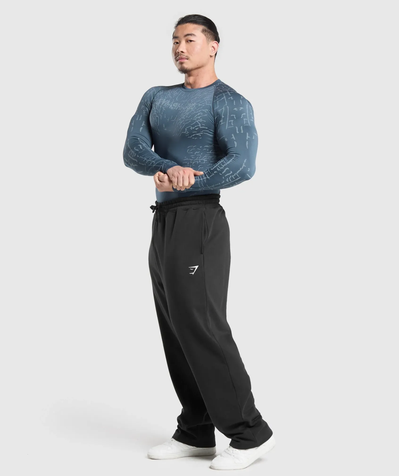 Heren Gymshark T-shirts*Tectonic Long Sleeve T-Shirt