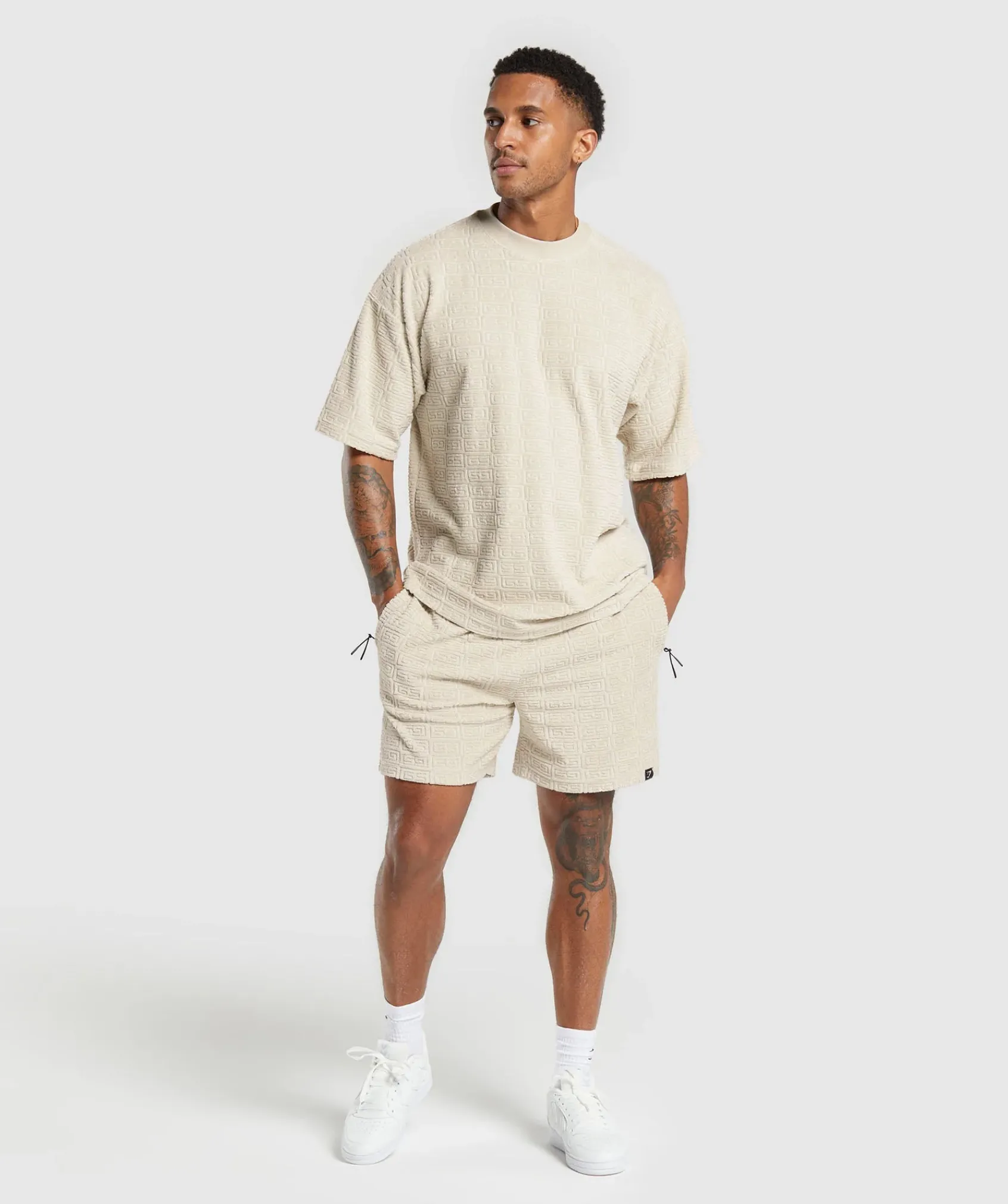 Heren Gymshark Shorts*Towelling 7" Shorts