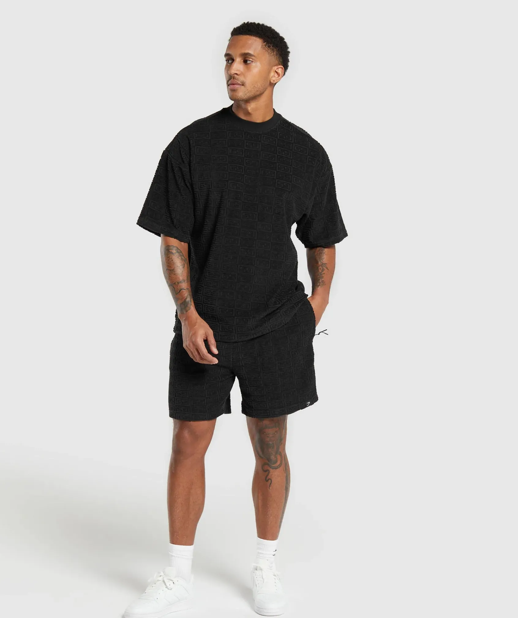 Heren Gymshark Shorts*Towelling 7" Shorts