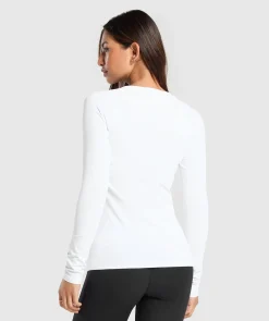 DAMES Gymshark Bedekkende Sportkleding|T-shirts*Training Baselayer Long Sleeve Top