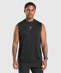 Heren Gymshark Tanktops*Training Department Cut Off Tank