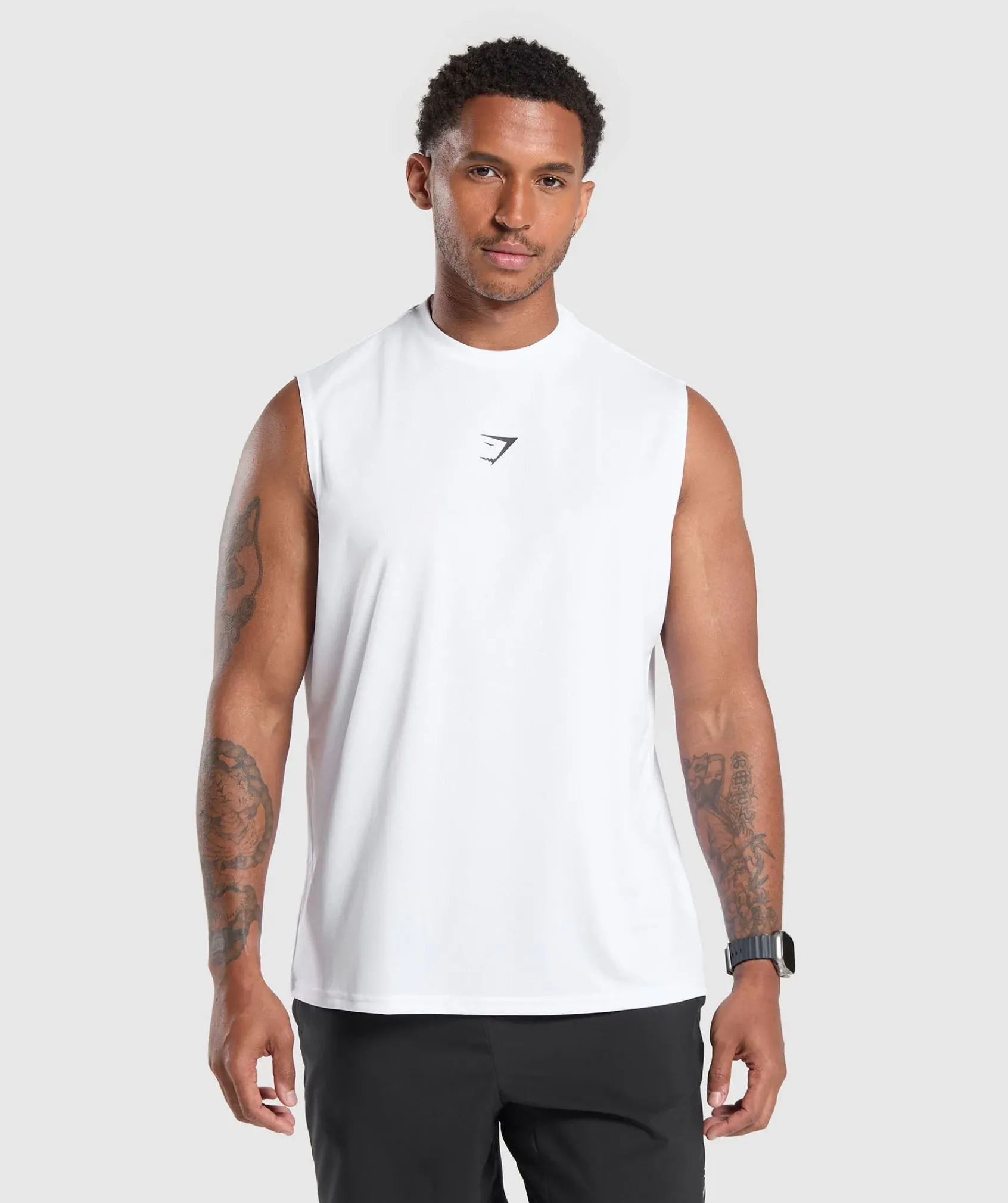 Heren Gymshark Tanktops*Training Department Cut Off Tank