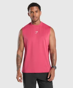 Heren Gymshark Tanktops*Training Department Cut Off Tank