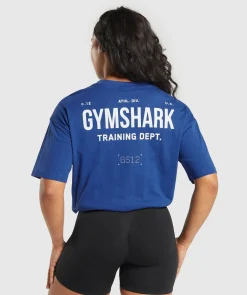 DAMES Gymshark T-shirts*Training Department Graphic Oversized Tee