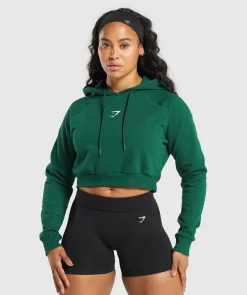 DAMES Gymshark Hoodies & Truien*Training Department Graphic Cropped Hoodie