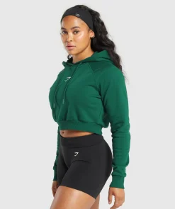 DAMES Gymshark Hoodies & Truien*Training Department Graphic Cropped Hoodie