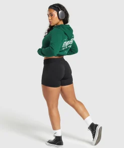 DAMES Gymshark Hoodies & Truien*Training Department Graphic Cropped Hoodie