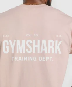 Heren Gymshark T-shirts*Training Dept. T-Shirt