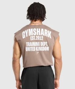 Heren Gymshark Tanktops|T-shirts*Training Dept. UK Cut Off Tank
