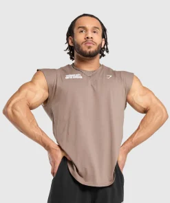 Heren Gymshark Tanktops|T-shirts*Training Dept. UK Cut Off Tank