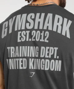 Heren Gymshark Tanktops|T-shirts*Training Dept. UK Cut Off Tank