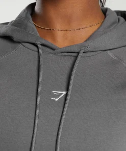DAMES Gymshark Croptops|Hoodies & Truien*Training Fleece Cropped Hoodie