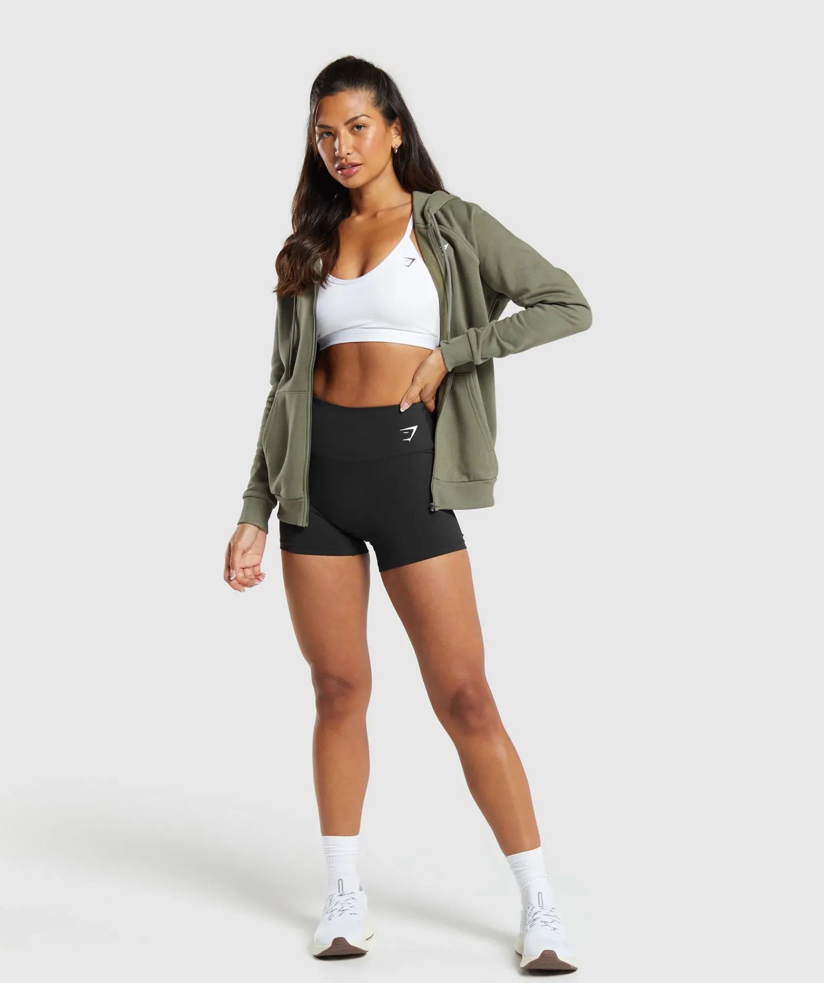 DAMES Gymshark Sportjacks|Hoodies & Truien*Training Fleece Zip Hoodie