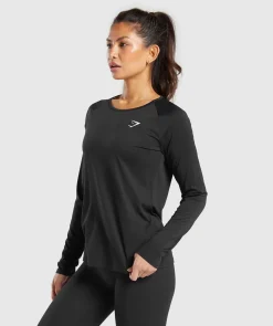 DAMES Gymshark Bedekkende Sportkleding|T-shirts*Training Long Sleeve Top