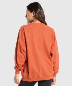 DAMES Gymshark Hoodies & Truien*Training Oversized Fleece Sweatshirt