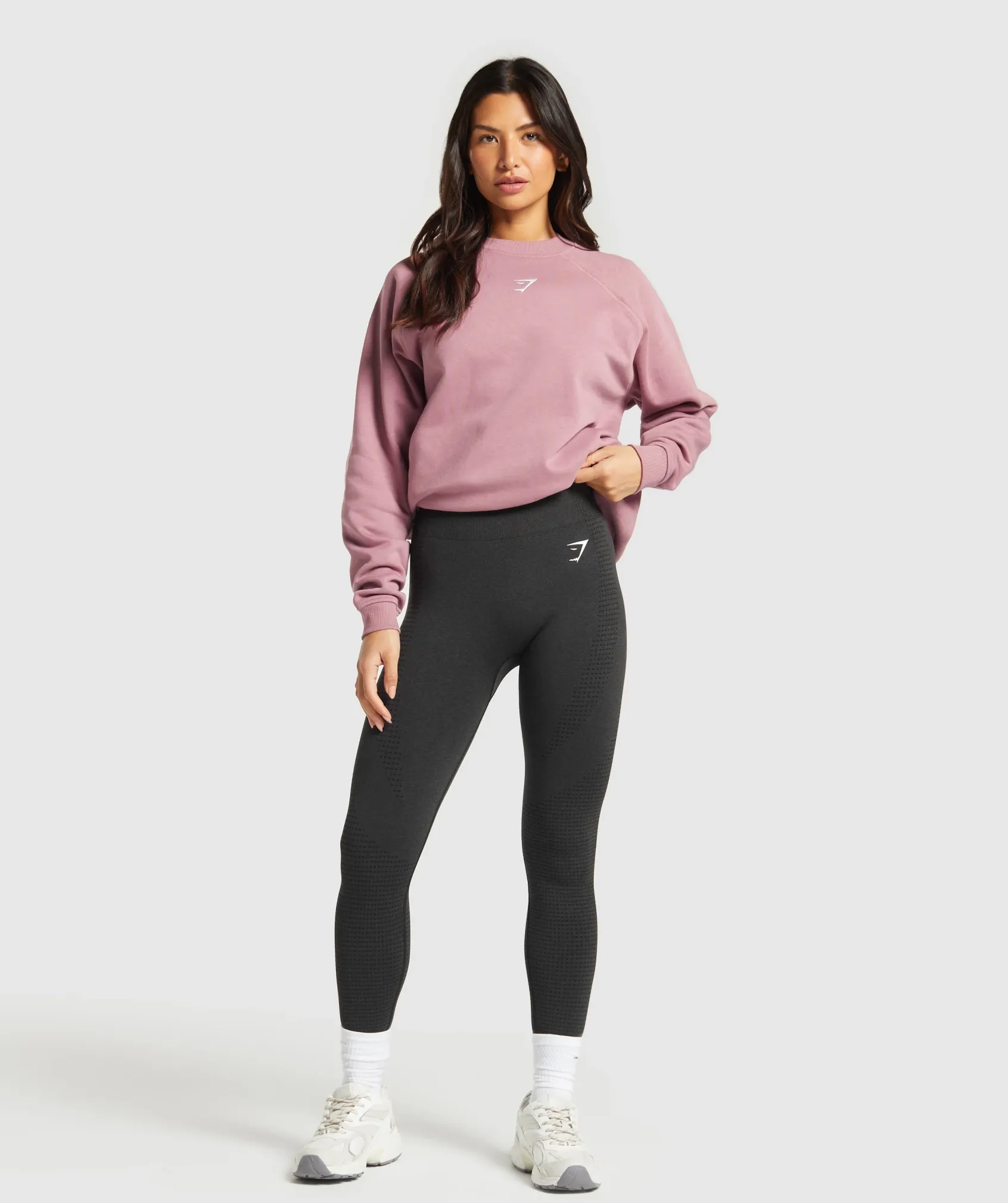 DAMES Gymshark Hoodies & Truien*Training Oversized Fleece Sweatshirt