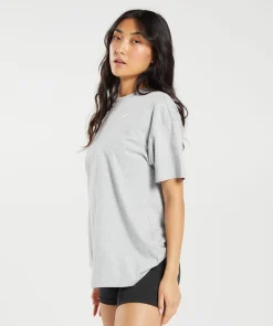 DAMES Gymshark Bedekkende Sportkleding|T-shirts*Training Oversized T-Shirt