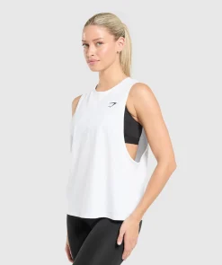 DAMES Gymshark Tanktops|T-shirts*Training Regular Length Drop Arm Tank