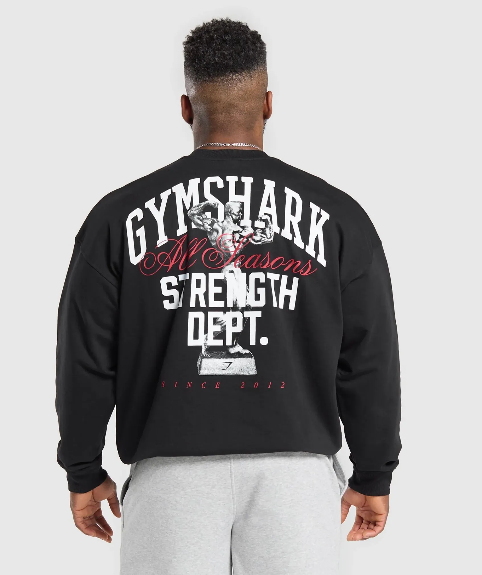 Heren Gymshark Hoodies & Truien*Trophy Graphic Crew
