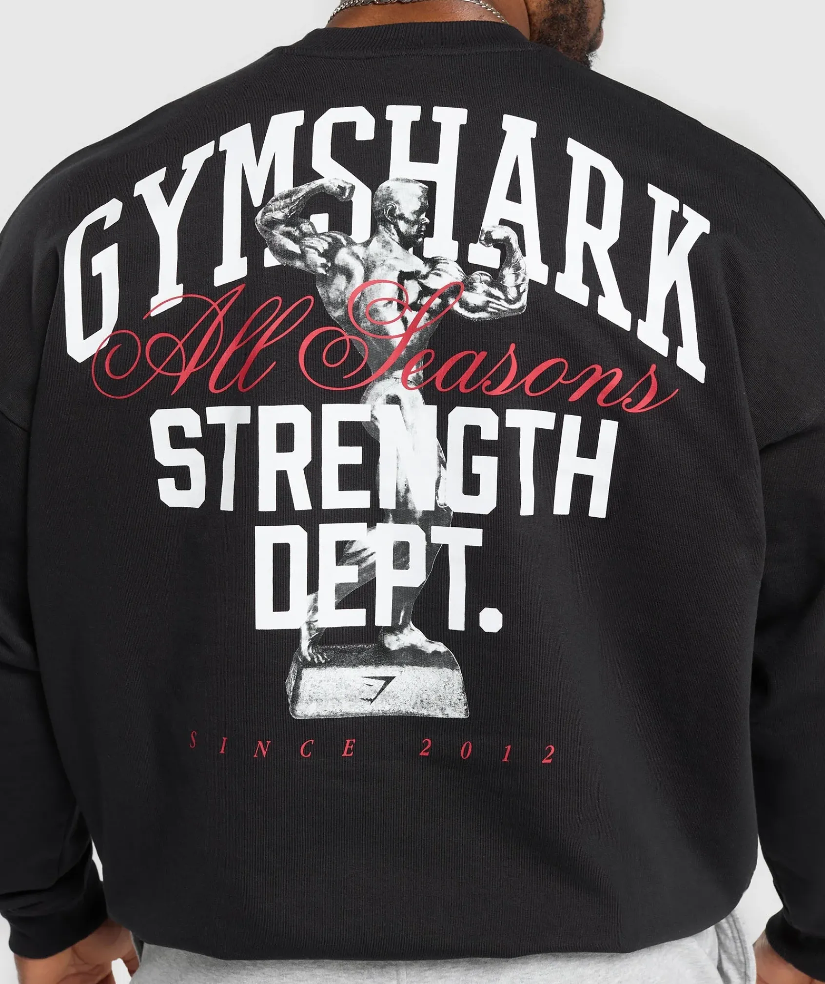 Heren Gymshark Hoodies & Truien*Trophy Graphic Crew