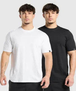 Heren Gymshark Ondergoed & Basics|Heren Ondergoed*T-Shirt 2 Pack