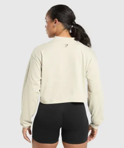 DAMES Gymshark Croptops|T-shirts*Two Strong Women Midi Long Sleeve Top