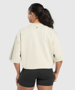 DAMES Gymshark Bedekkende Sportkleding|T-shirts*Two Strong Women Oversized T-Shirt