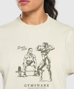 DAMES Gymshark Bedekkende Sportkleding|T-shirts*Two Strong Women Oversized T-Shirt