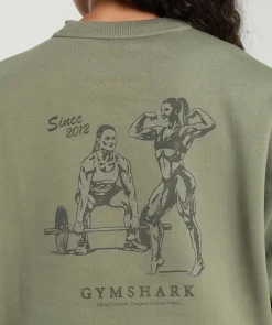 DAMES Gymshark Hoodies & Truien*Two Strong Women Sweatshirt