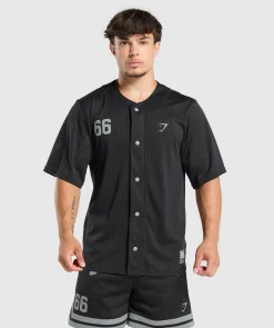 Heren Gymshark T-shirts*Varsity Jersey