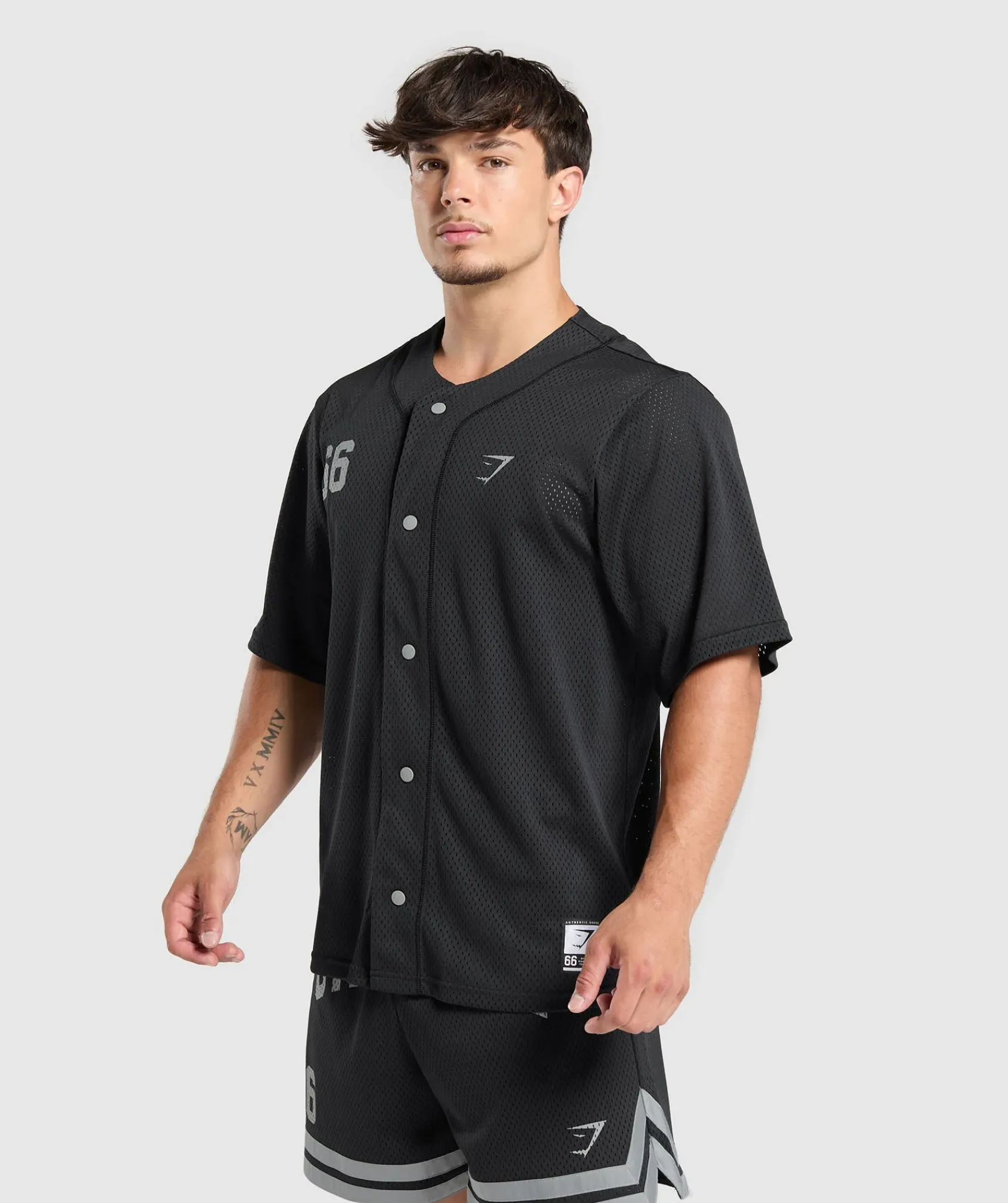 Heren Gymshark T-shirts*Varsity Jersey