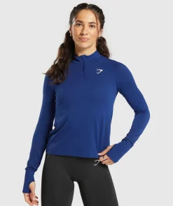 DAMES Gymshark Hoodies & Truien*Vital Seamless 2.0 1/4 Zip