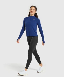 DAMES Gymshark Hoodies & Truien*Vital Seamless 2.0 1/4 Zip