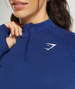 DAMES Gymshark Hoodies & Truien*Vital Seamless 2.0 1/4 Zip
