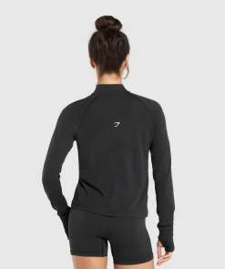DAMES Gymshark Bedekkende Sportkleding|Sportjacks*Vital Seamless 2.0 1/4 Zip Pullover