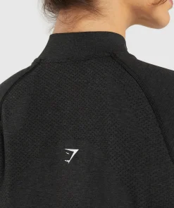 DAMES Gymshark Bedekkende Sportkleding|Sportjacks*Vital Seamless 2.0 1/4 Zip Pullover
