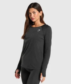 DAMES Gymshark Bedekkende Sportkleding|T-shirts*Vital Seamless 2.0 Light Long Sleeve Top