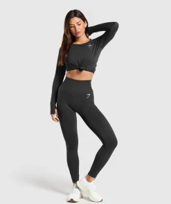 DAMES Gymshark Bedekkende Sportkleding|T-shirts*Vital Seamless 2.0 Light Long Sleeve Top