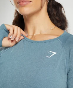 DAMES Gymshark T-shirts*Vital Seamless 2.0 Light Long Sleeve Top