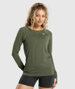 DAMES Gymshark T-shirts*Vital Seamless 2.0 Light Long Sleeve Top