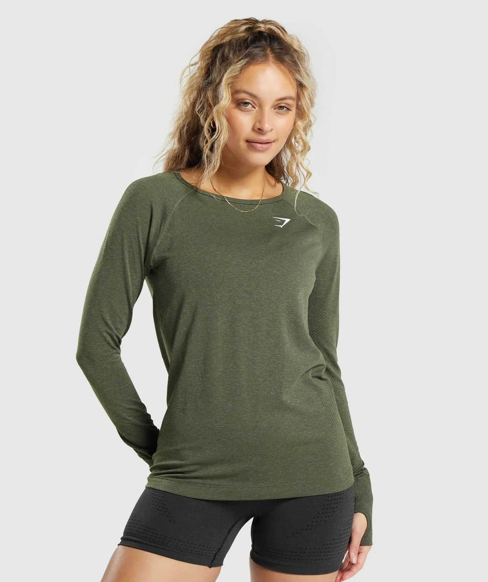 DAMES Gymshark T-shirts*Vital Seamless 2.0 Light Long Sleeve Top