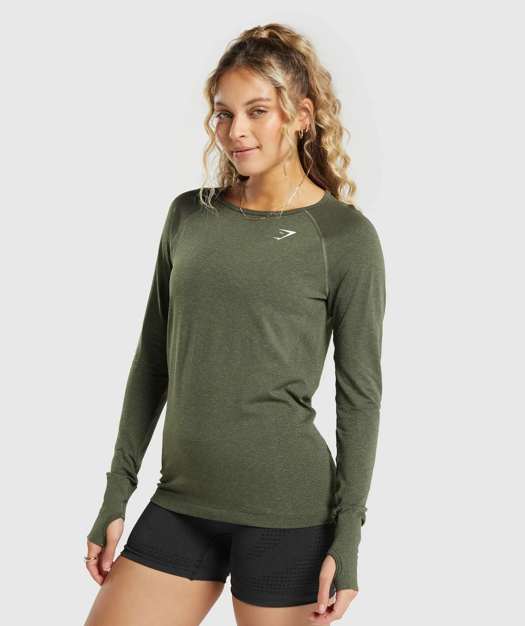 DAMES Gymshark T-shirts*Vital Seamless 2.0 Light Long Sleeve Top