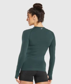 DAMES Gymshark Bedekkende Sportkleding|T-shirts*Vital Seamless 2.0 Long Sleeve Top