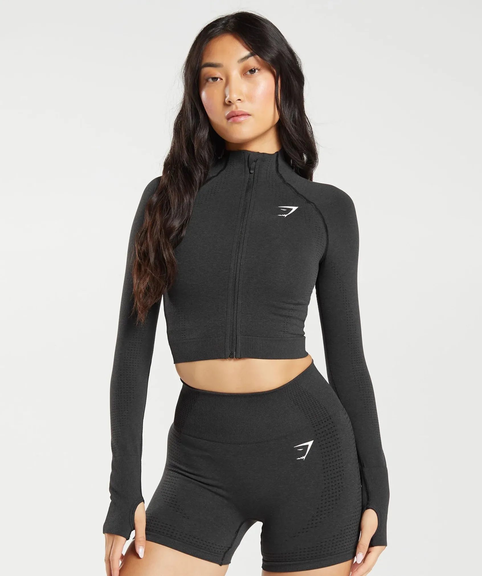 DAMES Gymshark Sportjacks*Vital Seamless 2.0 Midi Zip Up Jacket
