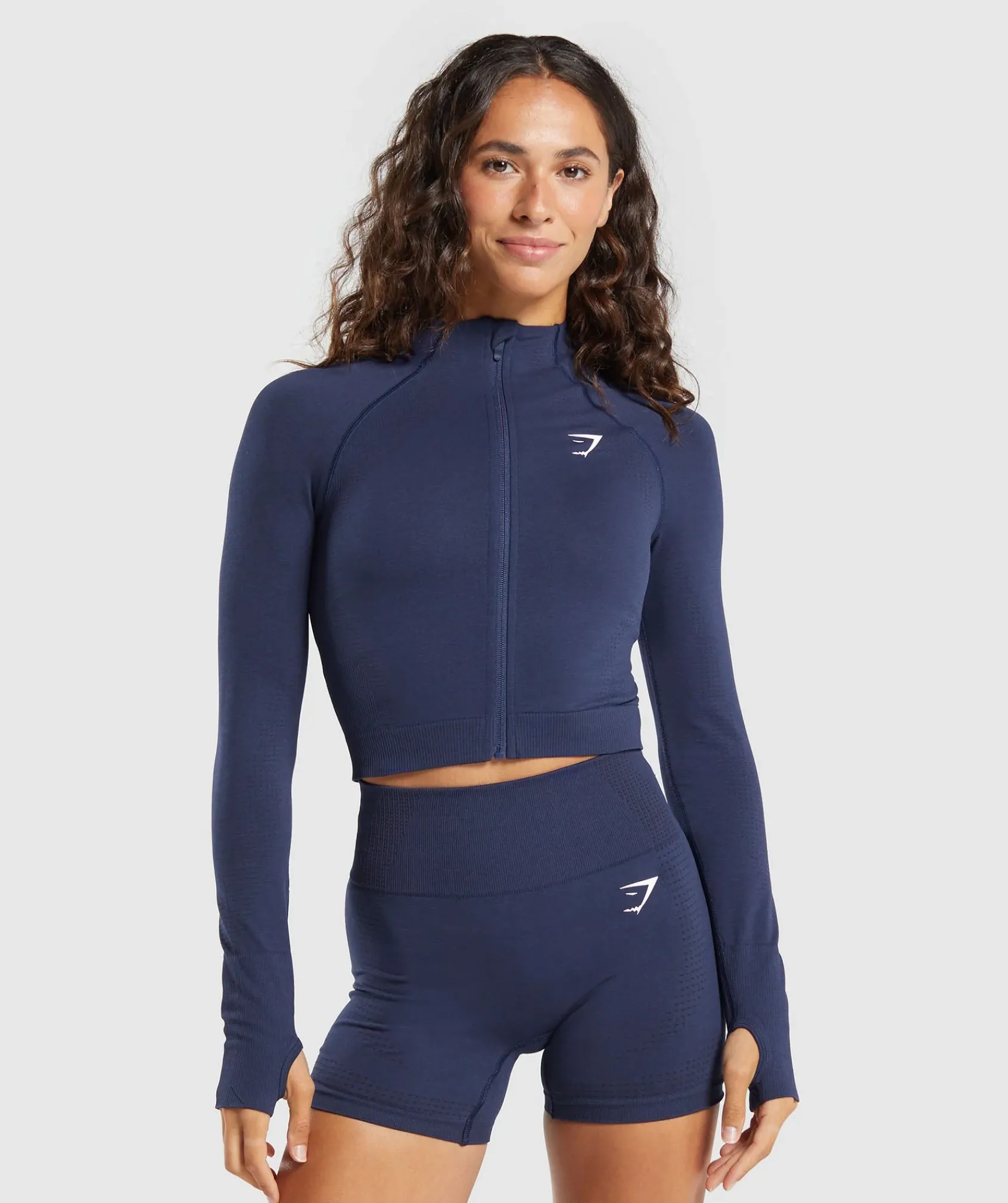 DAMES Gymshark Sportjacks*Vital Seamless 2.0 Midi Zip Up Jacket