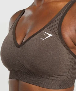 DAMES Gymshark Bedekkende Sportkleding|Sport-bh's*Vital Seamless 2.0 V Neck Sports Bra